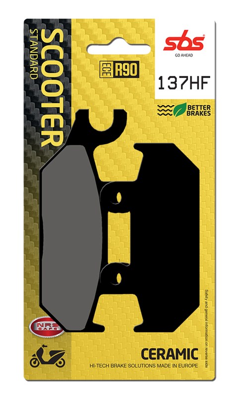 Brake Pads for Yamaha TZR 50 (1993–2002) - SBS 137HF