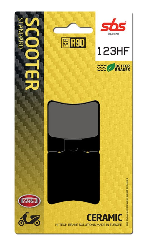 Brake Pads for Yamaha YN 50 Neo's, LC (1992–2019) - SBS 123HF