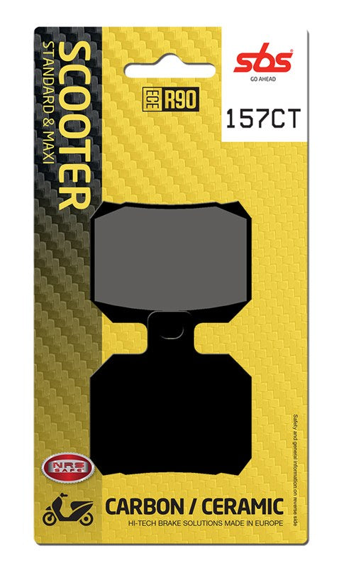 Brake Pads for Yamaha YP 125 XMAX (2001–2023) - SBS 157CT