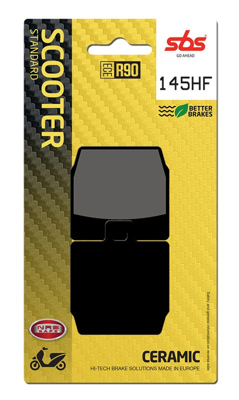 Brake Pads for Yamaha YQ 50 Aerox (1997–2019) - SBS 145HF
