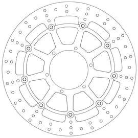 Ferodo Motorcycle Brake Disc Full floating FMD0130RX
