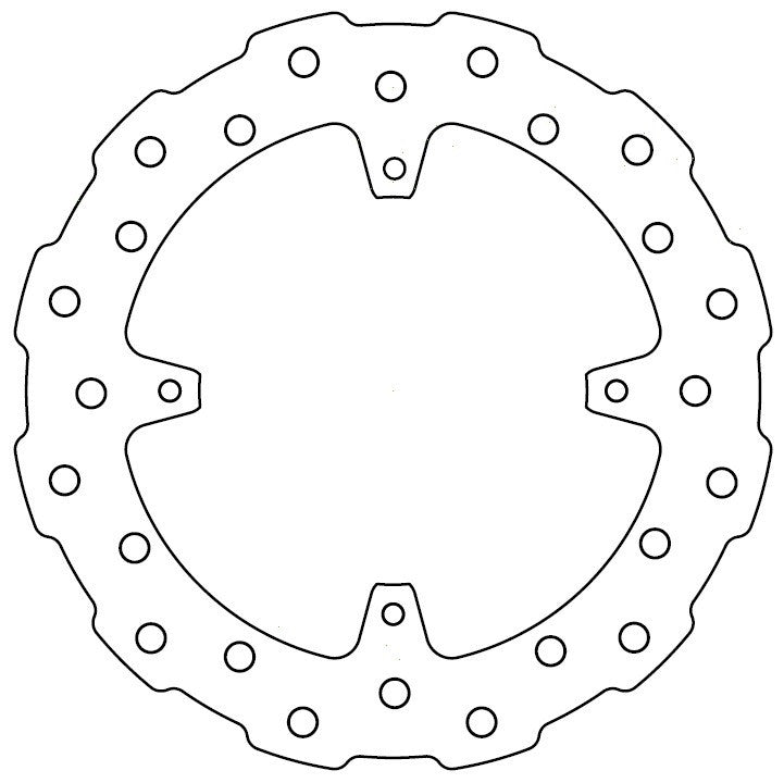 Ferodo Motorcycle Brake Disc Standard Off-Road FMD0197MXR