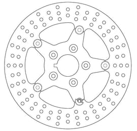 Ferodo Motorcycle Brake Disc Full floating FMD0267RF