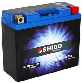 Shido Motorcycle Battery LB16AL-A2 LION -S-