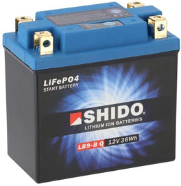 Shido Motorcycle Battery LB9-B Q LION -S