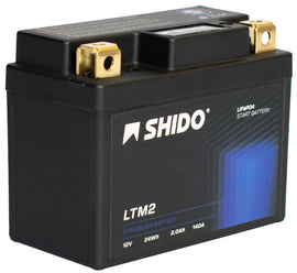Shido Motorcycle Battery LTM2L