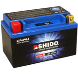 Shido Motorcycle Battery LTX14-BS LITHIUM ION YTX14-BS