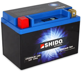 Shido Motorcycle Battery LTX20CH-BS LION