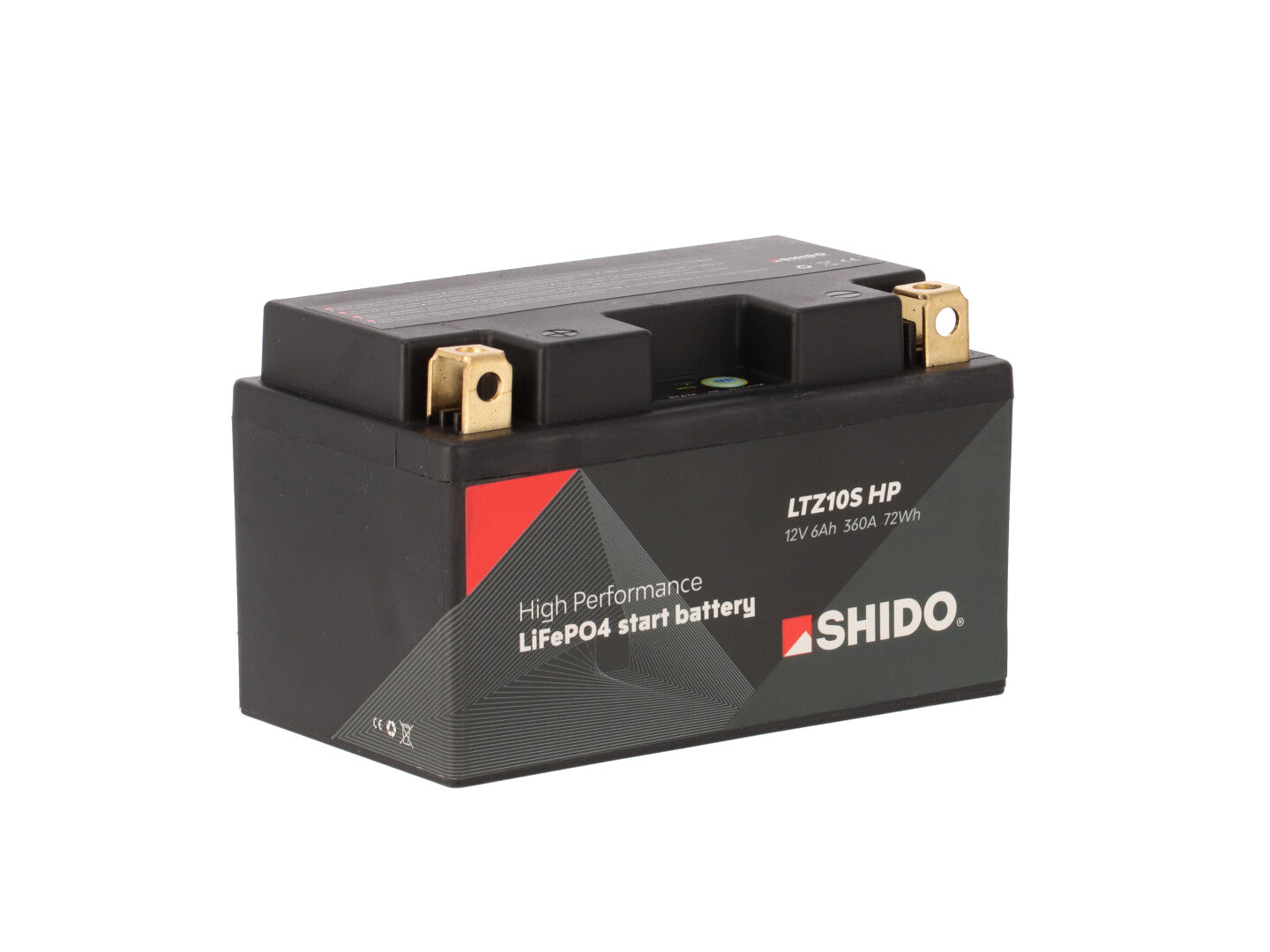 Shido Motorcycle Battery LTZ10S HP