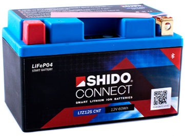 Shido Motorcycle Battery LTZ12S CNT LITHIUM ION