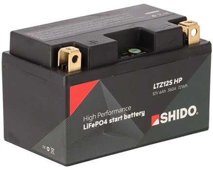 Shido Motorcycle Battery LTZ12S HP LION -S-