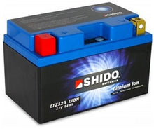 Load image into Gallery viewer, Shido Motorcycle Battery LTZ12S LION -S-