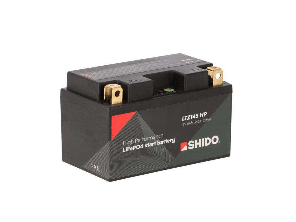 Shido Motorcycle Battery LTZ14S HP