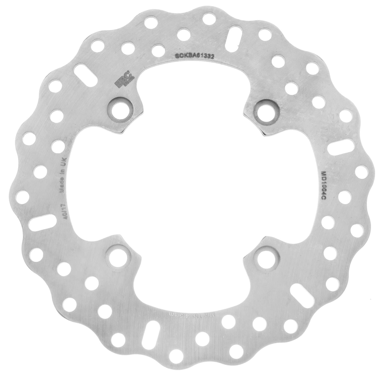 EBC Stainless Steel Disc With Contoured Profile MD1004C