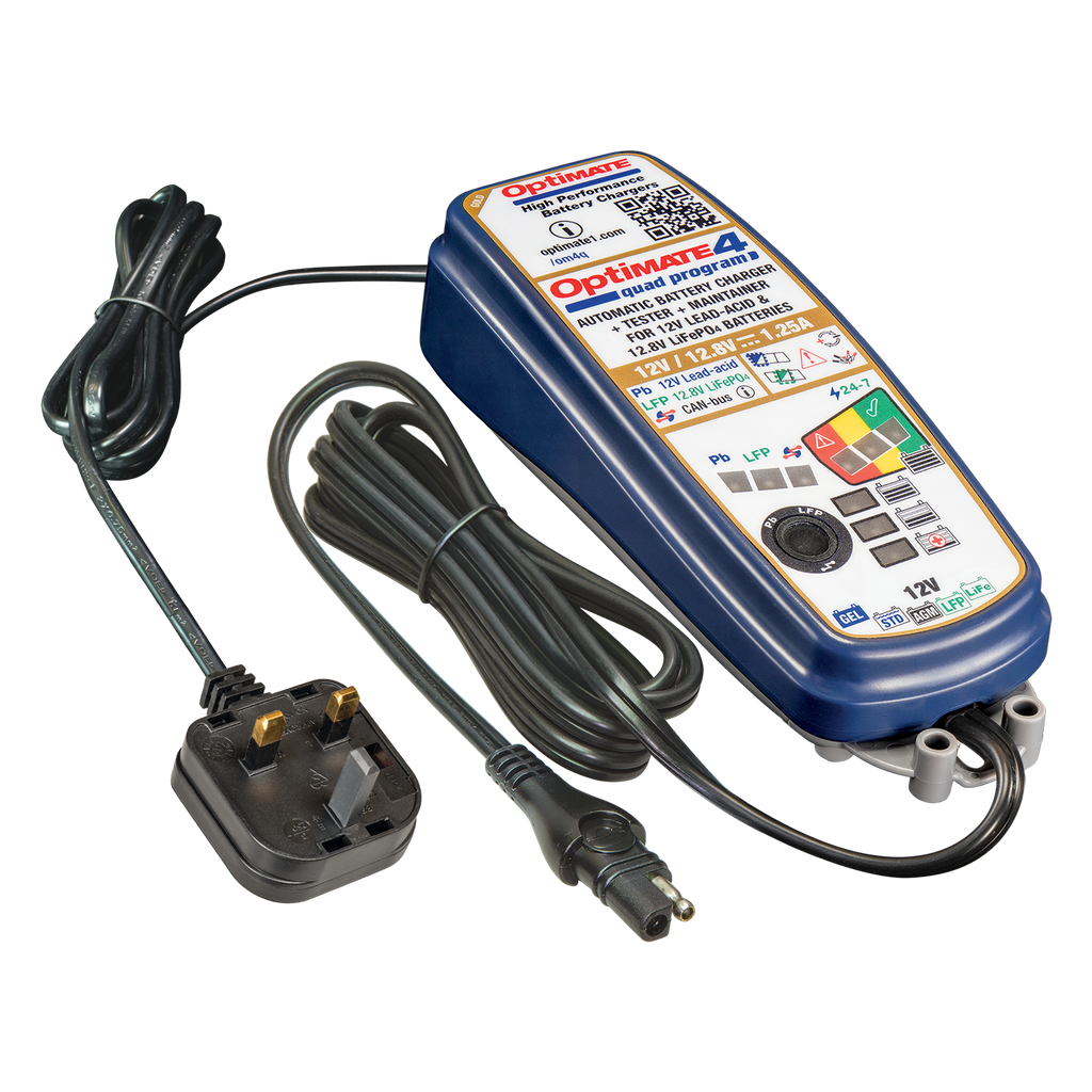 TecMate OptiMate 4 Quad Program