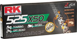 RK 525XSO RX-Ring Motorcycle Chain Gold