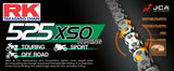 RK 525XSO RX-Ring Motorcycle Chain