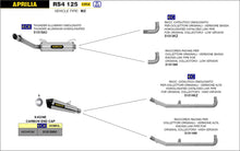 Load image into Gallery viewer, Arrow Motorcycle Exhaust - Aprilia RS4 125: 2017 - 2018
