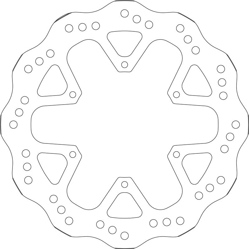 Rear Brake Disc for KTM 790 Adventure R (2018-2020) - SBS 6357