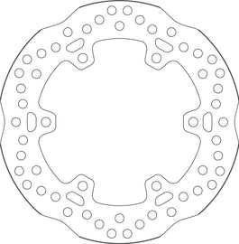 Rear Brake Disc for Yamaha YZF-R6 1999-2002 SBS 6097