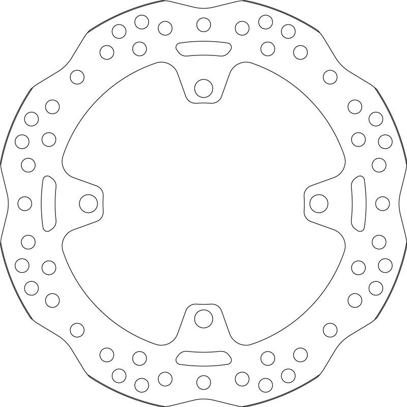 Rear Brake Disc for Kawasaki KLX450R 2007-2020 SBS 6106