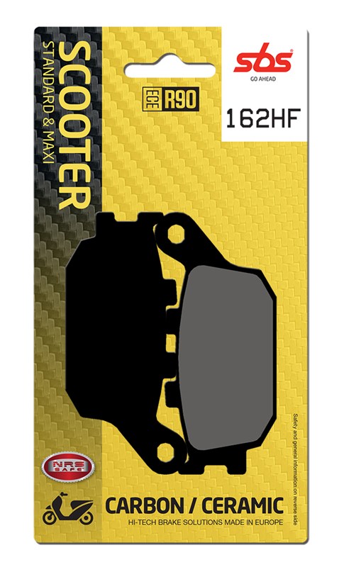 SBS Motorcycle Brake Pads 162HF