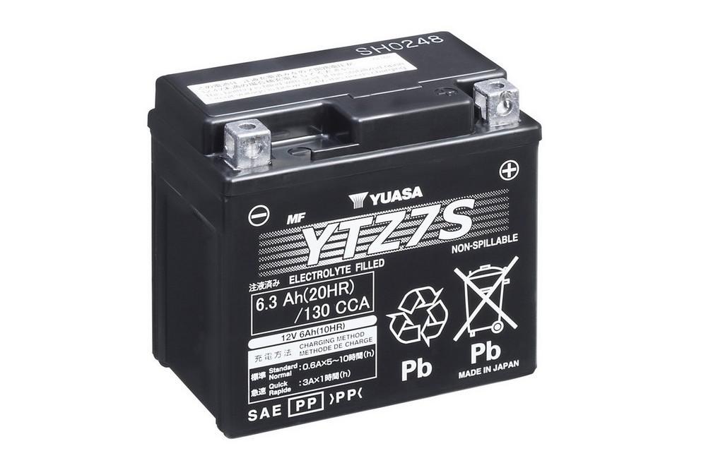 Yuasa Motorcycle Battery YTZ7S SEALED BATTERY