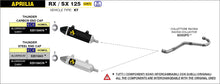 Load image into Gallery viewer, Arrow Motorcycle Exhaust - Aprilia RX125: 2021 - 2024