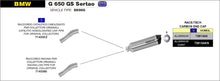 Load image into Gallery viewer, Arrow Motorcycle Exhaust - BMW G650GS Sertao: 2012 - 2014