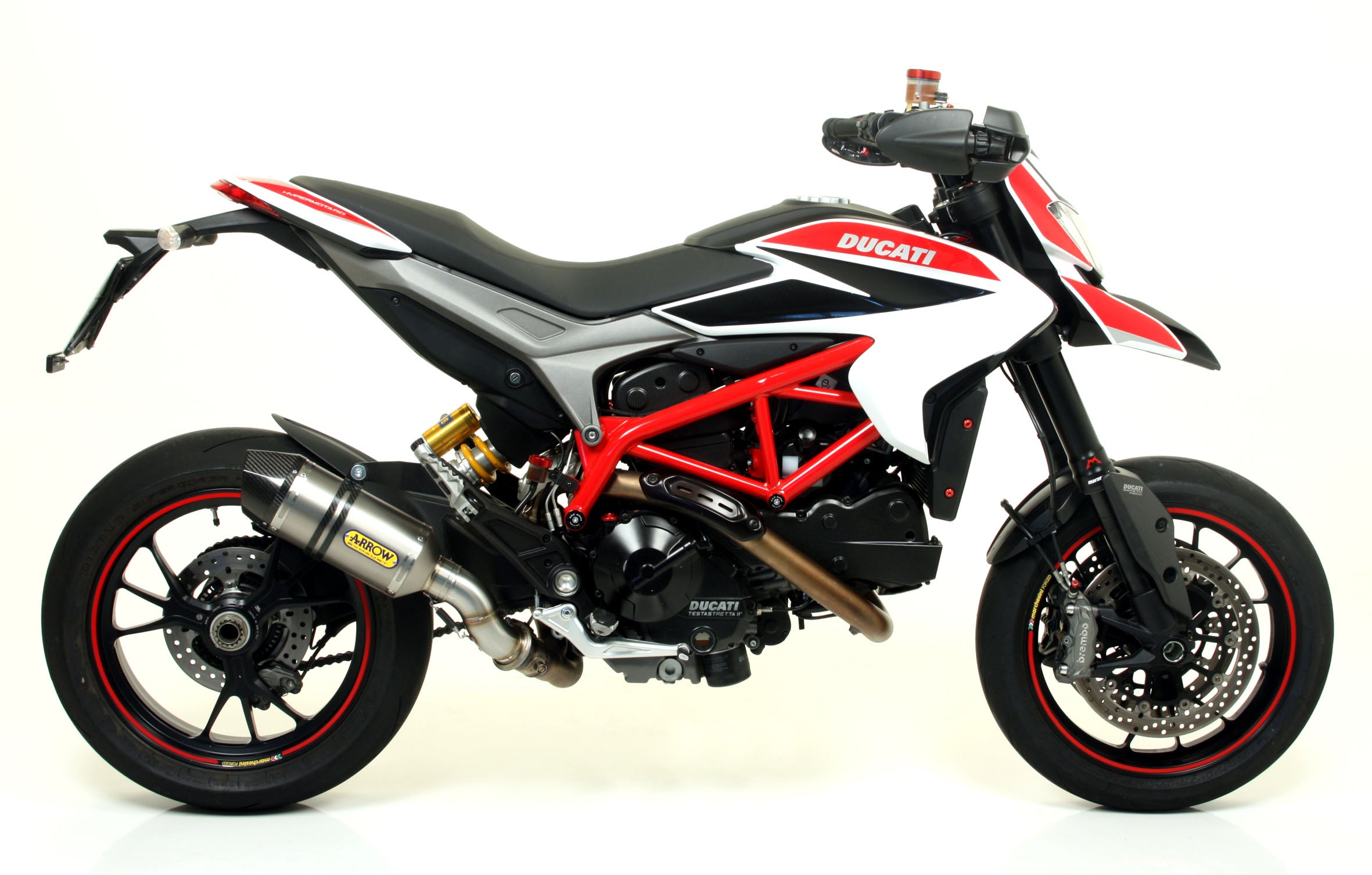 Arrow Motorcycle Exhaust - Ducati Hyperstrada: 2013 - 2015