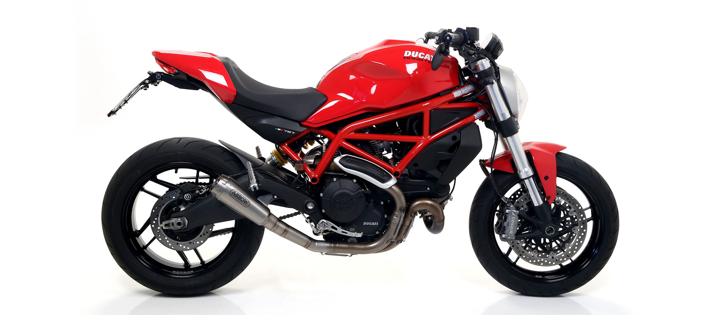 Arrow Motorcycle Exhaust - Ducati Monster 797: 2017 - 2018