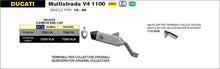 Load image into Gallery viewer, Arrow Motorcycle Exhaust - Ducati Multistrada V4 1100: 2021 - 2024
