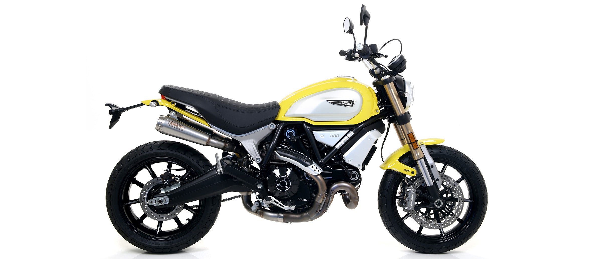 Arrow Motorcycle Exhaust - Ducati Scrambler 1100: 2018 - 2020