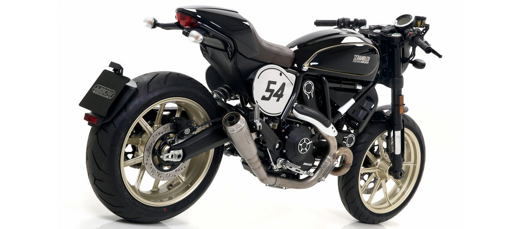 Arrow Motorcycle Exhaust - Ducati Scrambler 800 Cafe Racer: 2017 - 2020