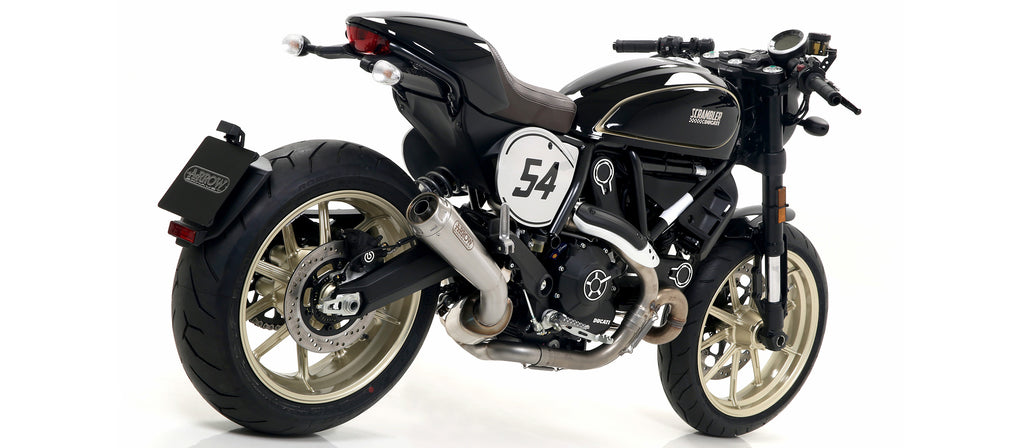 Arrow Motorcycle Exhaust - Ducati Scrambler 800 Cafe Racer: 2017 - 2020