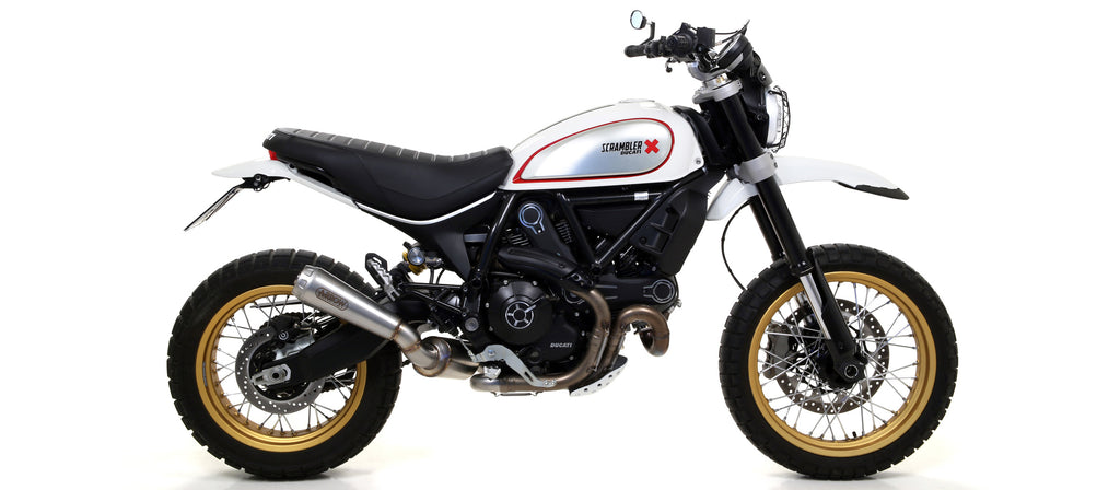 Arrow Motorcycle Exhaust - Ducati Scrambler 800 Desert Sled: 2017 - 2020