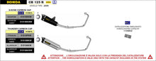 Load image into Gallery viewer, Arrow Motorcycle Exhaust - Honda CB125R: 2021 - 2024