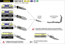 Load image into Gallery viewer, Arrow Motorcycle Exhaust - Honda CBR500R: 2016 - 2018
