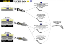 Load image into Gallery viewer, Arrow Motorcycle Exhaust - Honda CRF 250 Rally: 2017 - 2018