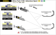 Load image into Gallery viewer, Arrow Motorcycle Exhaust - Honda CRF1100L Africa Twin: 2020 - 2023
