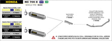 Load image into Gallery viewer, Arrow Motorcycle Exhaust - Honda NC700X: 2012 - 2013