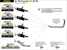 Load image into Gallery viewer, Arrow Motorcycle Exhaust - Honda XL750 Transalp: 2023 - 2024