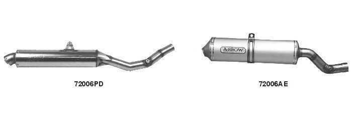 Arrow Motorcycle Exhaust - Honda XR600R: 1991 - 1998