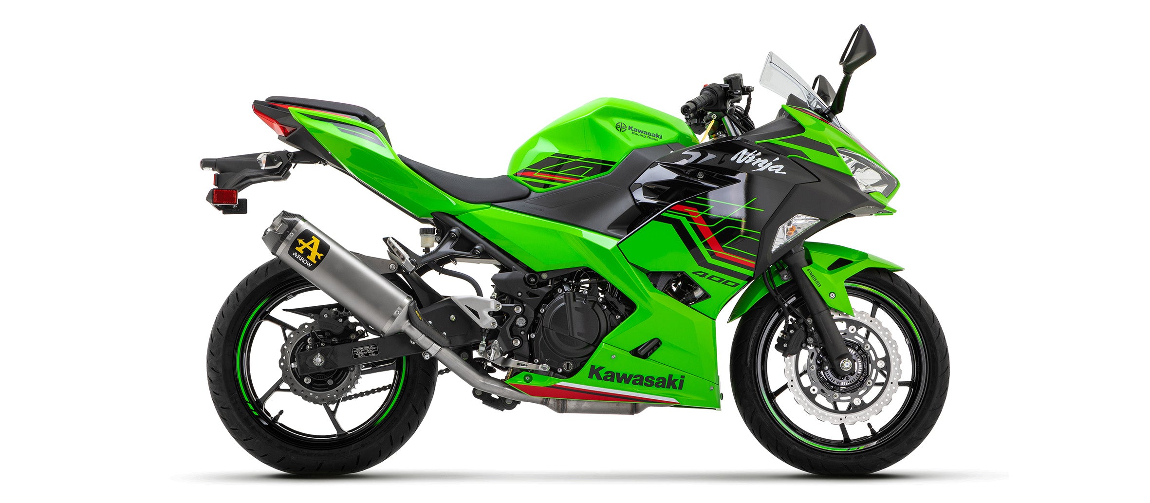 Arrow Motorcycle Exhaust - Kawasaki Ninja 400: 2023