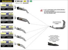 Load image into Gallery viewer, Arrow Motorcycle Exhaust - Kawasaki Z 900 A2: 2021 - 2023