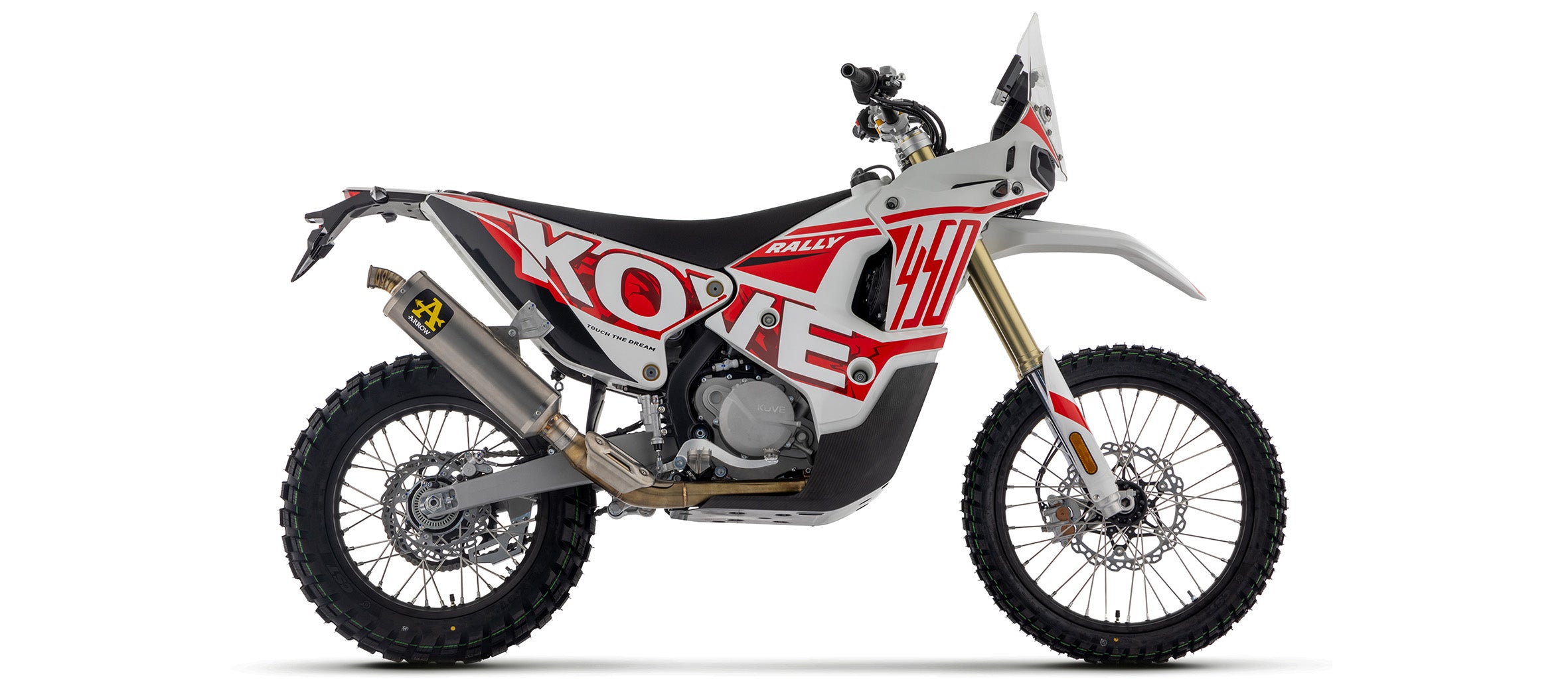 Arrow Motorcycle Exhaust - Kove Rally 450: 2023 - 2024