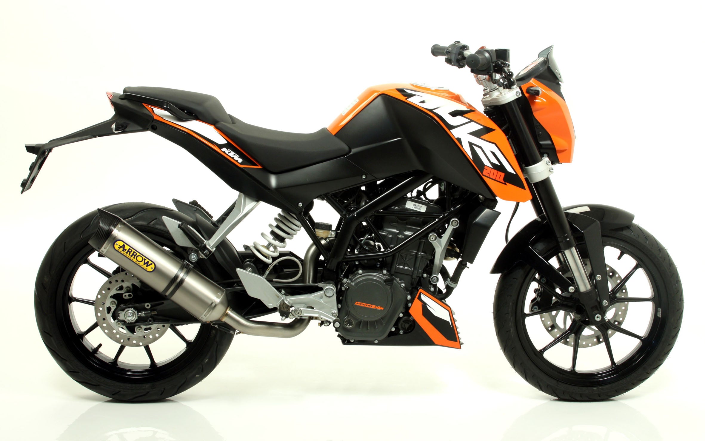 Arrow Motorcycle Exhaust - KTM Duke 200: 2011 - 2014