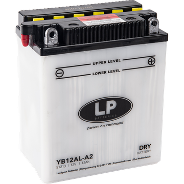 Landport Motorcycle Battery YB12AL-A2 51213 CombiPack