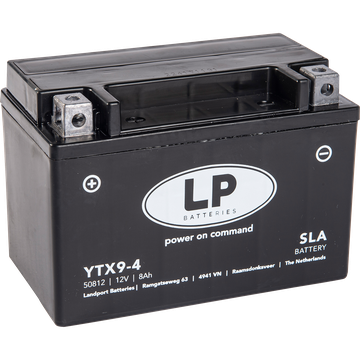 Landport Motorcycle Battery YTX9-4 50899