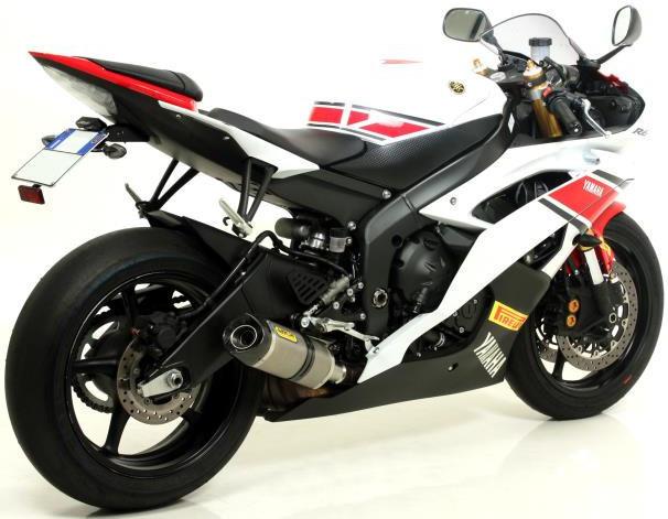 Arrow Motorcycle Exhaust - Yamaha YZF-R6: 2012 - 2013
